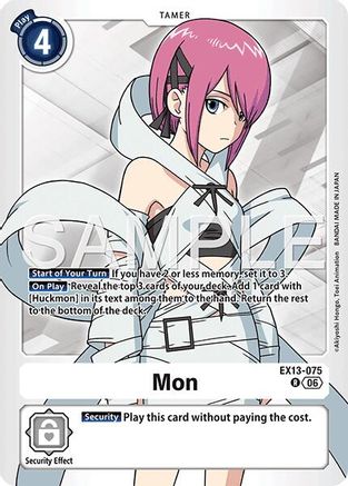 Mon (EX13-075) - Chivalrous XIII Foil