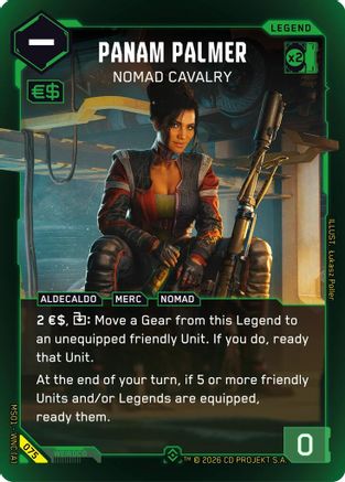 Panam Palmer - Nomad Cavalry (Epic) (075) - Welcome to Night City  Retail Foil