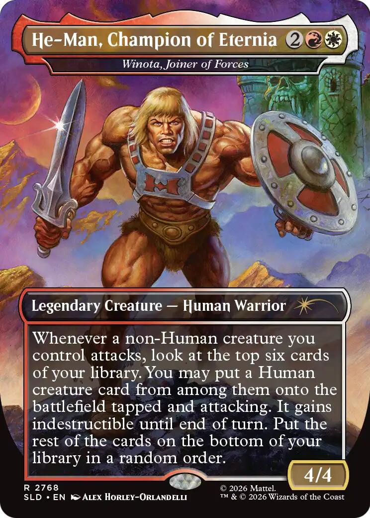 He-Man, Champion of Eternia - Winota, Joiner of Forces [Secret Lair Drop Series]
