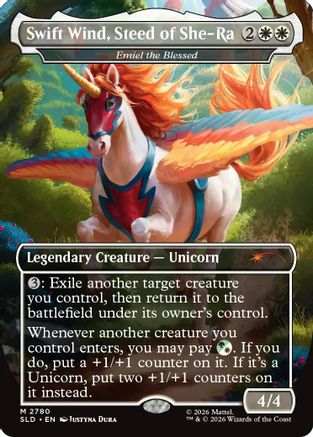 Swift Wind, Steed of She-Ra - Emiel the Blessed (SLD-2780) [Secret Lair Drop Series]