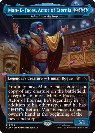 Man-E-Faces, Actor of Eternia - Sakashima the Impostor (SLD-2784) [Secret Lair Drop Series]