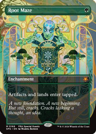 Root Maze (Borderless) (SPG-168) [Special Guests] Foil