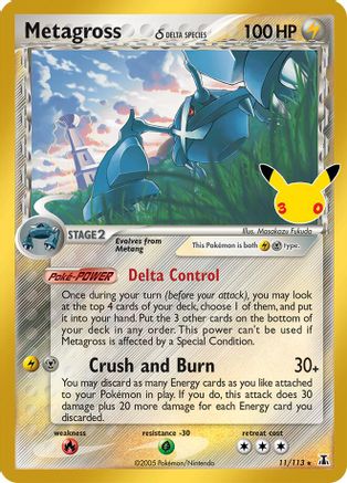 Metagross (Delta Species) - 11/113 [ME 30th Celebration Classic Collection] - Holofoil