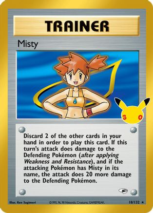 Misty - 18/132 [ME 30th Celebration Classic Collection] - Holofoil