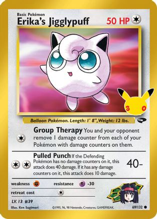Erika's Jigglypuff - 69/132 [ME 30th Celebration Classic Collection] - Holofoil