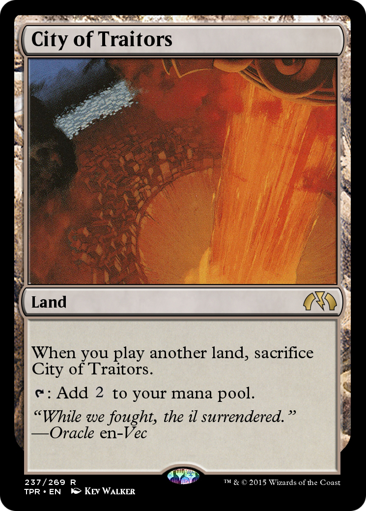 City of Traitors (TPR-237) [Tempest Remastered] Foil