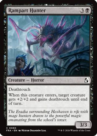 Rampart Hunter (FRA-060) [Reality Fracture] Foil