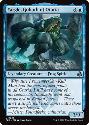 Yargle, Goliath of Otaria (FRA-225) [Reality Fracture]