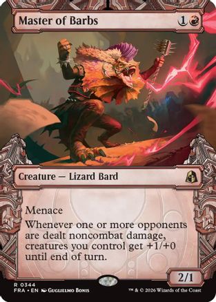 Master of Barbs (Showcase) (FRA-344) [Reality Fracture] Foil