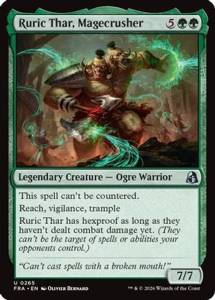 Ruric Thar, Magecrusher (FRA-265) [Reality Fracture] Foil