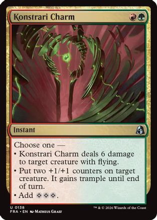Konstrari Charm (FRA-138) [Reality Fracture] Foil