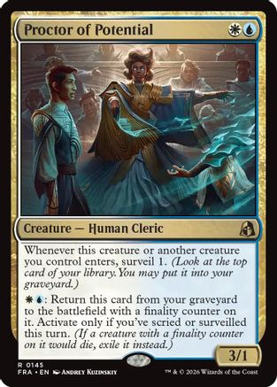 Proctor of Potential (FRA-145) [Reality Fracture] Foil