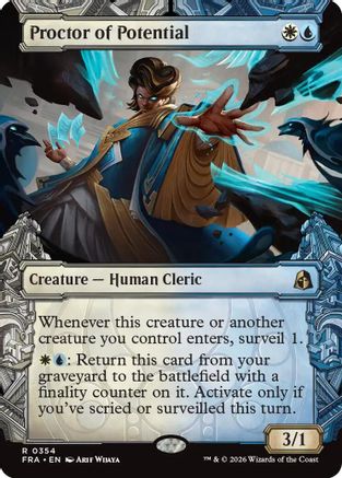 Proctor of Potential (Showcase) (FRA-354) [Reality Fracture]