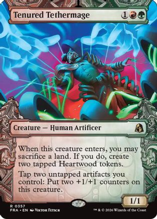 Tenured Tethermage (Showcase) (FRA-357) [Reality Fracture] Foil