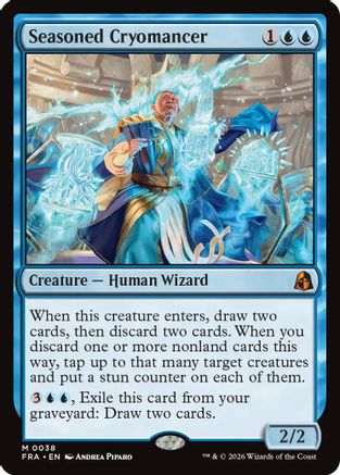 Seasoned Cryomancer (FRA-038) [Reality Fracture]