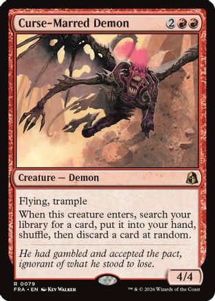 Curse-Marred Demon (FRA-079) [Reality Fracture] Foil