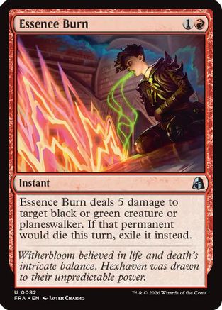 Essence Burn (FRA-082) [Reality Fracture]