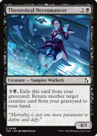 Theoretical Necromancer (FRA-069) [Reality Fracture] Foil