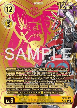 Kentaurosmon (Rare Pull) (EX13-036) - Chivalrous XIII Foil