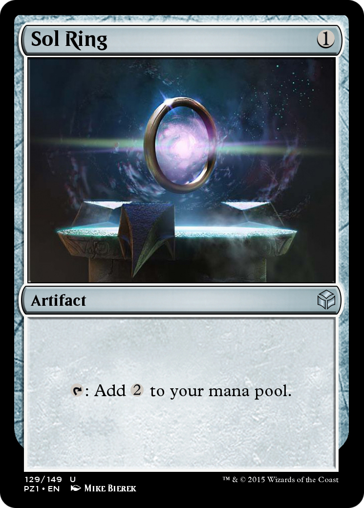 Sol Ring (PZ1-129) [Legendary Cube Prize Pack] Foil