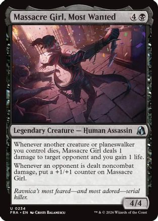 Massacre Girl, Most Wanted (FRA-234) [Reality Fracture]