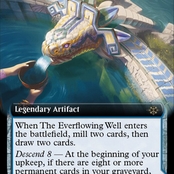 The Everflowing Well // The Myriad Pools (Extended Art) [The Lost Caverns of Ixalan]