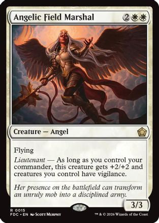 Angelic Field Marshal (FDC-015) [Commander: Foundations]