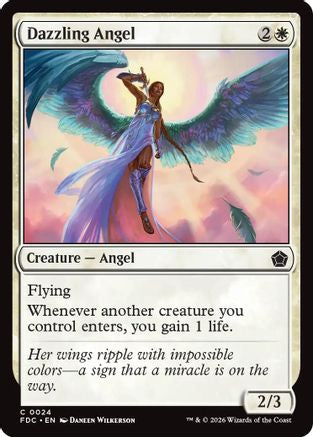 Dazzling Angel (FDC-024) [Commander: Foundations]
