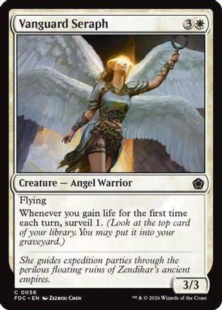 Vanguard Seraph (FDC-056) [Commander: Foundations]