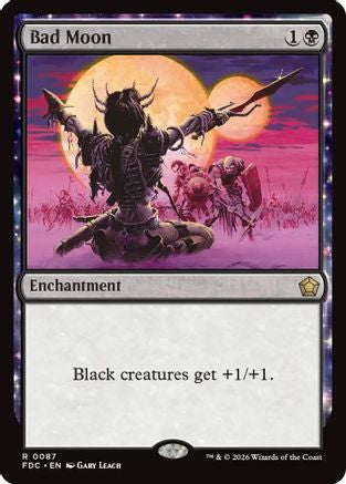 Bad Moon (FDC-087) [Commander: Foundations]