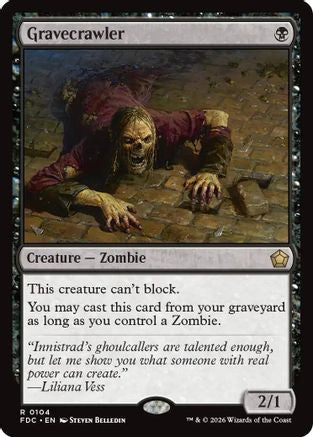 Gravecrawler (FDC-104) [Commander: Foundations]