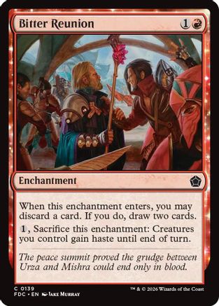 Bitter Reunion (FDC-139) [Commander: Foundations]