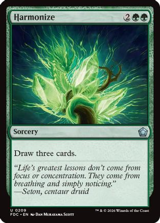 Harmonize (FDC-209) [Commander: Foundations]