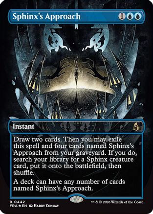Sphinx's Approach (Borderless) (FRA-442) [Reality Fracture] Foil