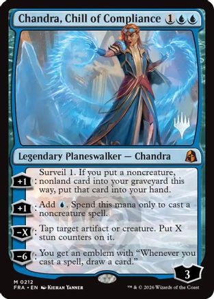 Chandra, Chill of Compliance (PPFRA-212) [Promo Pack: Reality Fracture] Foil