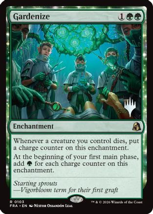 Gardenize (PPFRA-103) [Promo Pack: Reality Fracture] Foil