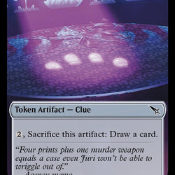 Food // Clue Token Double-Sided Token [Secrets of Strixhaven Tokens]