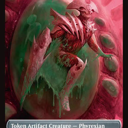 Phyrexian // Incubator Double-Sided Token [Reality Fracture Commander Tokens]