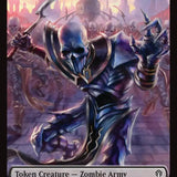 Zombie Army // Goblin Double-Sided Token [Reality Fracture Commander Tokens]