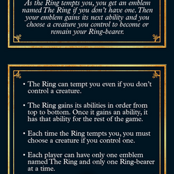 The Ring [The Lord of the Rings: Tales of Middle-Earth Tokens]