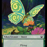 Butterfly // City's Blessing Double-Sided Token [March of the Machine Commander Tokens]