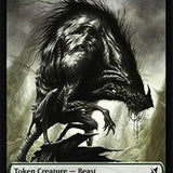 Beast (013) // Wurm Double-Sided Token [Commander 2019 Tokens]