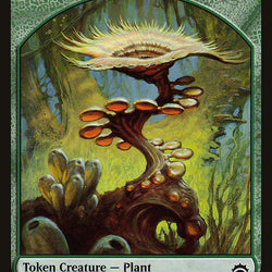 Plant // Ooze (016) Double-Sided Token [Planechase Anthology Tokens]