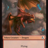 Dragon // Treasure Double-Sided Token [Reality Fracture Tokens]