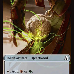 Heartwood // Thopter Double-Sided Token [Reality Fracture Tokens]
