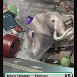 Angel // Elephant Double-Sided Token [Marvel Super Heroes Commander Tokens]