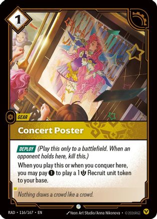 Concert Poster (116/167) - Radiance