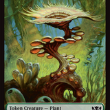 Insect (0022) // Plant Double-Sided Token [Tarkir: Dragonstorm Commander Tokens]