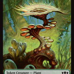 Insect (0022) // Plant Double-Sided Token [Tarkir: Dragonstorm Commander Tokens]