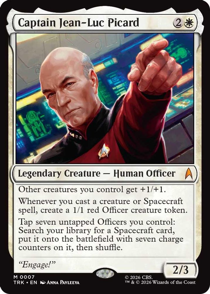 Captain Jean-Luc Picard (TRK-007) [Star Trek] Foil